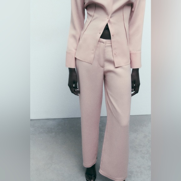 Zara Full Length‎ Satin Pants - Picture 7 of 14